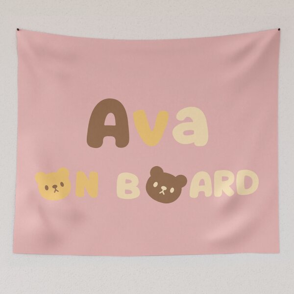 Item preview, Baby Ava On Board designed and sold by Digit-by-C.