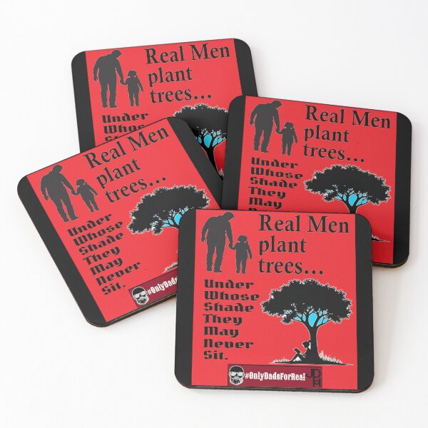 Item preview, Real Men Plant Trees (Red) *More Colors Available in Collection designed and sold by OnlyDadsForReal.