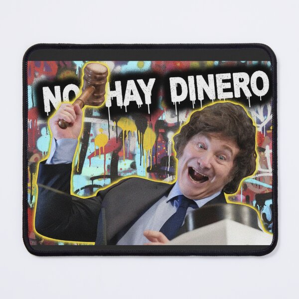 Item preview, No Money Javier Milei Graffiti Meme Streetwear designed and sold by Clauzierra.