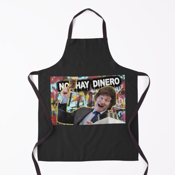 Item preview, No Money Javier Milei Graffiti Meme Streetwear designed and sold by Clauzierra.