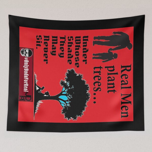 Item preview, Real Men Plant Trees (Red) *More Colors Available in Collection designed and sold by OnlyDadsForReal.