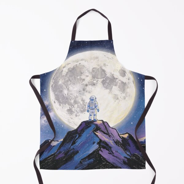 Item preview, Wanderer Beneath the Giant Moon designed and sold by TeyArtWork.