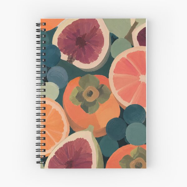 Item preview, Colorful Still Life Fruit Gouache Painting designed and sold by bosamji.