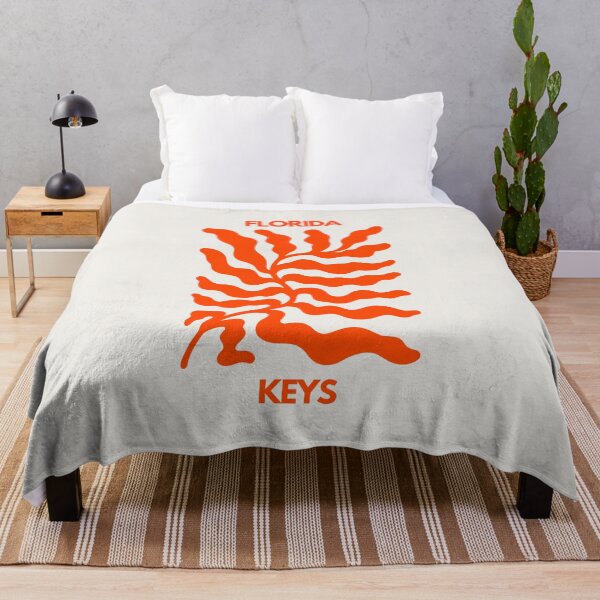 Item preview, Florida Keys Minimalist Travel Poster - Coral Reef designed and sold by tiigerdad.