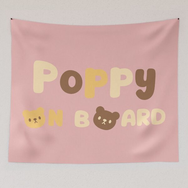 Item preview, Baby Poppy On Board designed and sold by Digit-by-C.