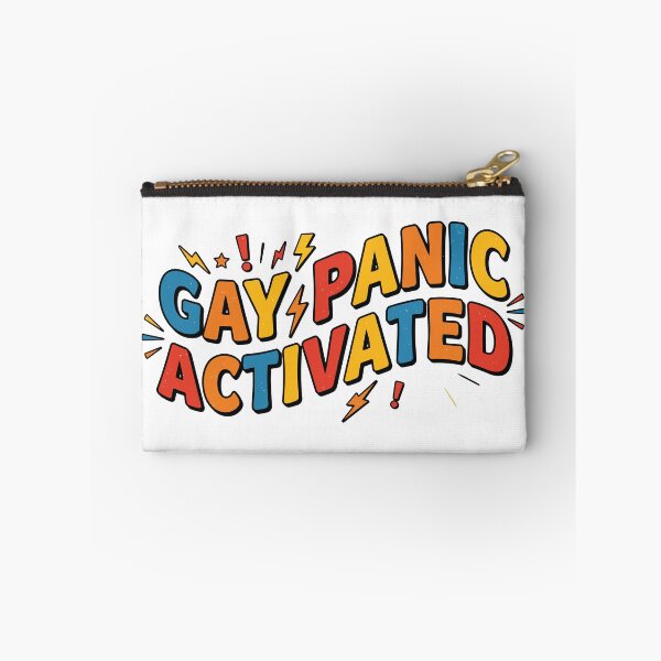 Item preview, Gay Panic Activated designed and sold by tigrootiger.