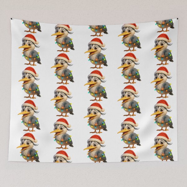 Item preview, Christmas Grey Heron designed and sold by Sillytoe.