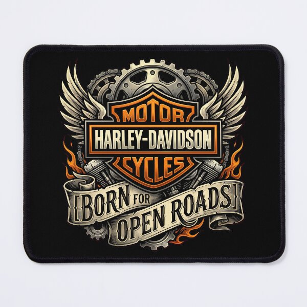 Item preview, Harley Davidson Born For Open Roads American Road Legend Graphic designed and sold by enzoade.