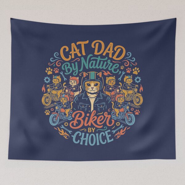 Item preview, Funny Cat Dad designed and sold by Popworks.
