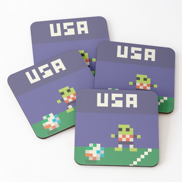 Item preview, RETRO SOCCER WORLD CUP PIXEL ART  designed and sold by tinypix-art.