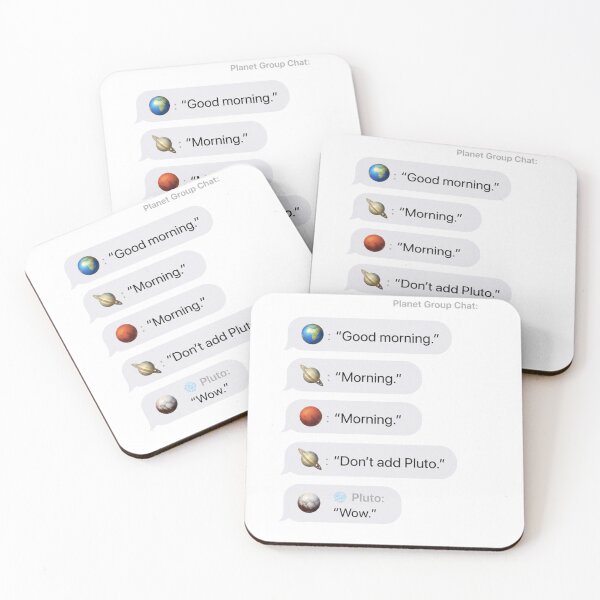 Item preview, PLANET GROUP CHAT ( WHITE BK) designed and sold by PLANET GOSSIP.