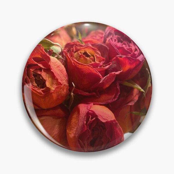 Item preview, Moody Dried Red Rose Bouquet Botanical Cutout designed and sold by BalkanBloom.