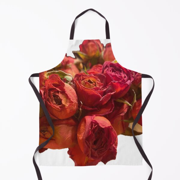 Item preview, Moody Dried Red Rose Bouquet Botanical Cutout designed and sold by BalkanBloom.
