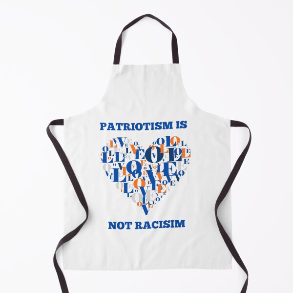 Item preview, One Nation - Patriotism is not Racism designed and sold by PurrfectionMeow.
