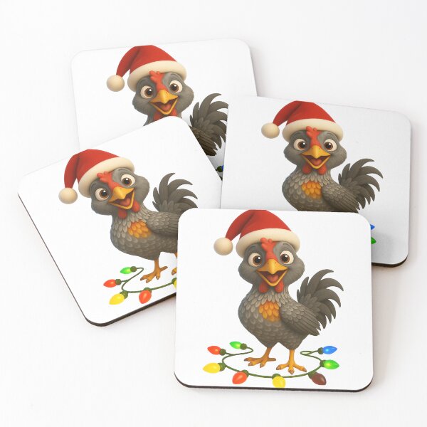 Item preview, Christmas Grey Junglefowl designed and sold by Sillytoe.