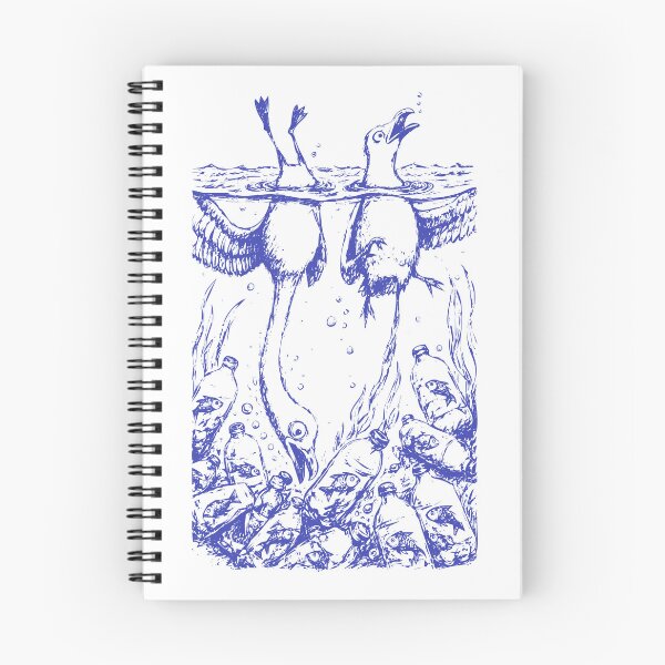 Item preview, Trapped in Plastic Oceans -Ocean Awareness Illustration designed and sold by PascoalSimoes.