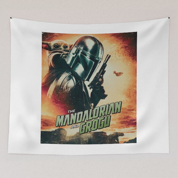 Item preview, Mando & Grogu designed and sold by Goflhalo.