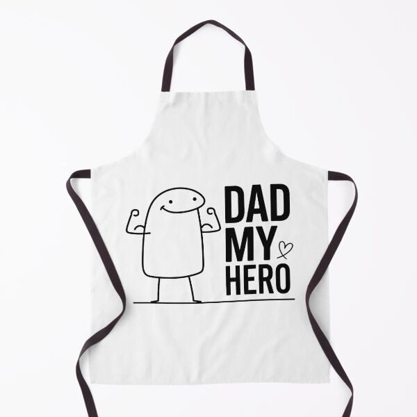 Item preview, Cute Flexing Dad My Hero Stick Figure Meme designed and sold by drchzak.