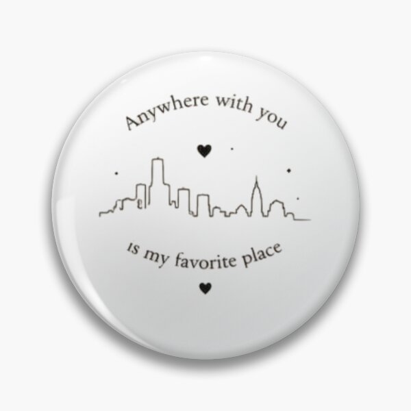 Item preview, Anywhere with You Is My Favorite Place designed and sold by MotivArtes.