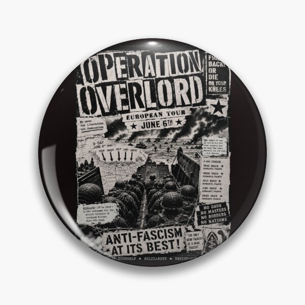 Item preview, Celebrate Operation Overlord. June 6th 1944 began its invasion of Normandy France during WWII designed and sold by BlueLineLAX.