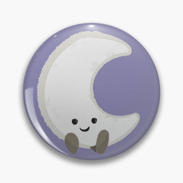 Item preview, Fluffy Moon designed and sold by littlestickershoppe.