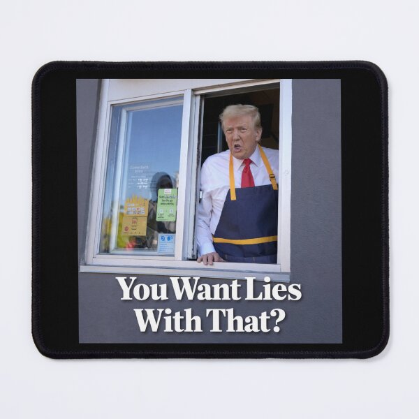 Item preview, tRUMP: Want Lies With That? designed and sold by TorsoMachine.