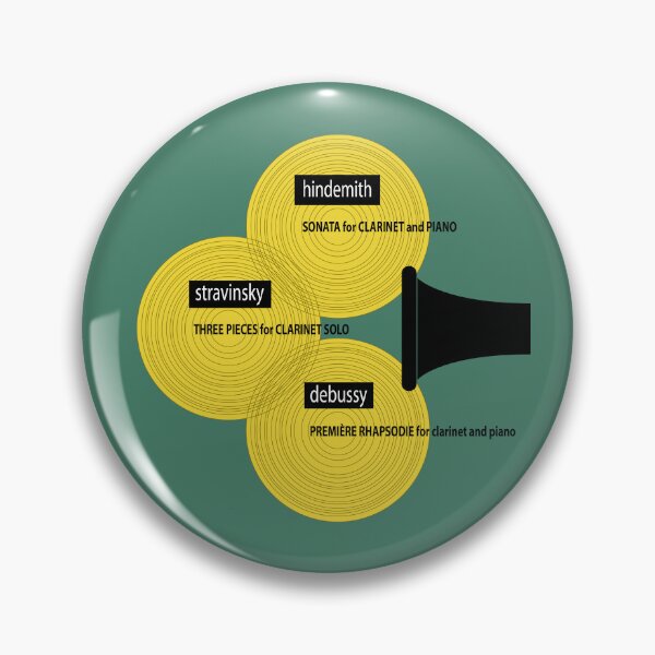 Item preview, Hindemith, Stravinsky and Debussy designed and sold by NBK Design.
