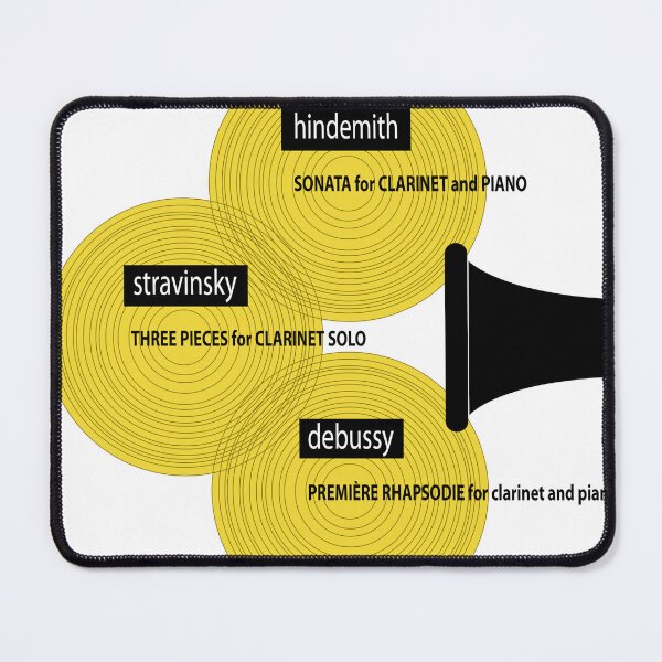 Item preview, Hindemith, Stravinsky and Debussy designed and sold by Art Studio Design.
