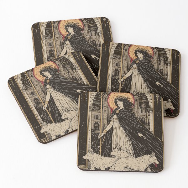 Item preview, Hekate and her hounds designed and sold by MendaciousMina.