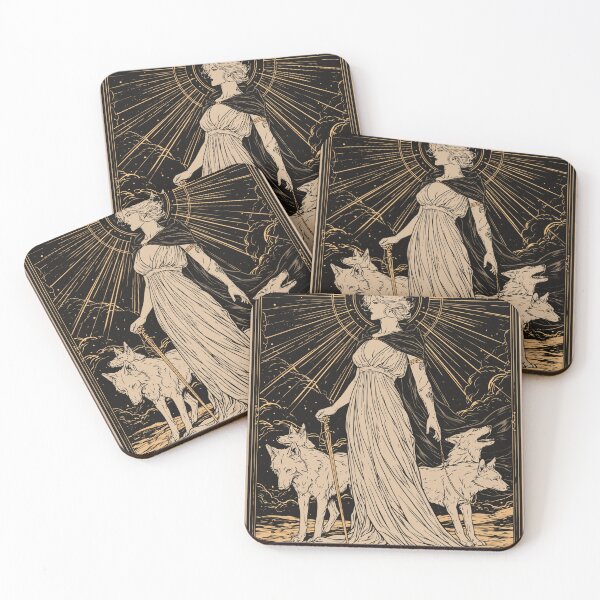 Item preview, Hekate and her hounds designed and sold by MendaciousMina.