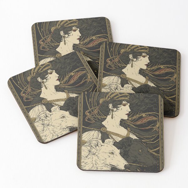 Item preview, Hekate and her hounds designed and sold by MendaciousMina.