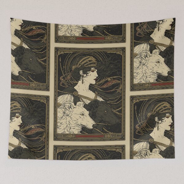 Item preview, Hekate and her hounds designed and sold by MendaciousMina.