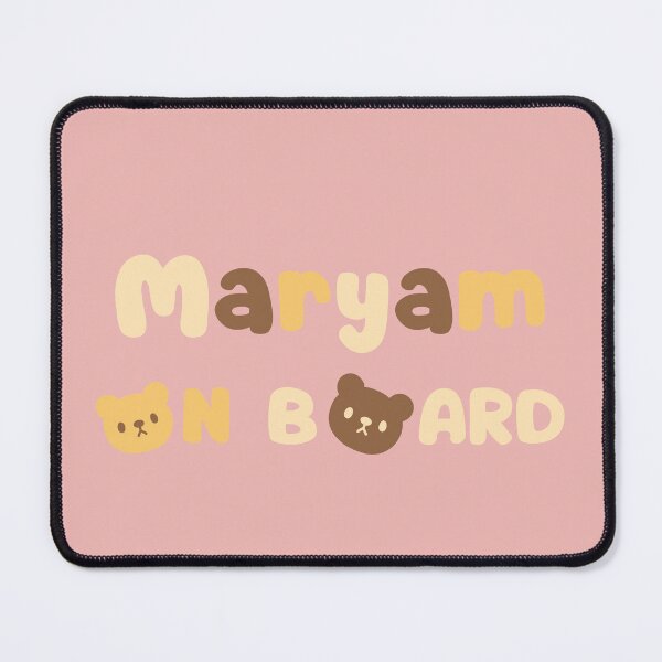 Item preview, Baby Maryam On Board designed and sold by Digit-by-C.