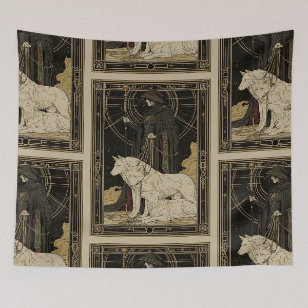 Item preview, Hekate and her hounds designed and sold by MendaciousMina.