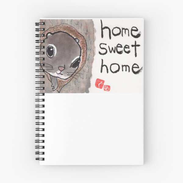 Item preview, Flyng squirrel at home designed and sold by dosankodebbie's etegami world.