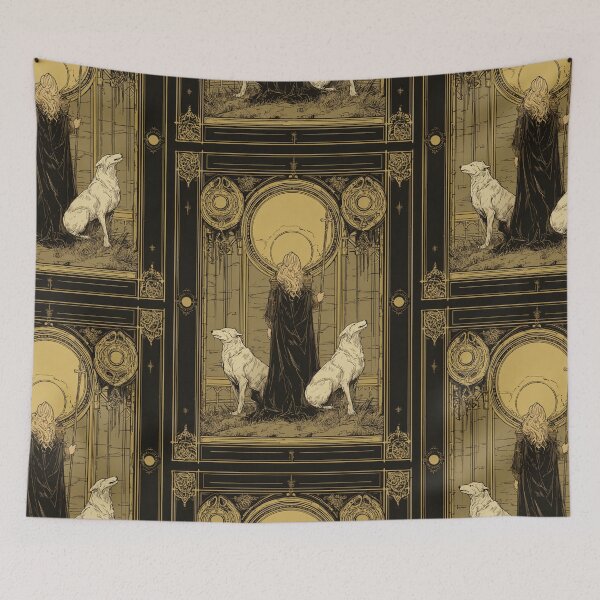 Item preview, Hekate and her hounds designed and sold by MendaciousMina.