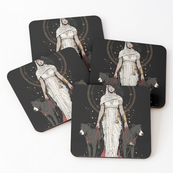 Item preview, Hekate and her hounds designed and sold by MendaciousMina.