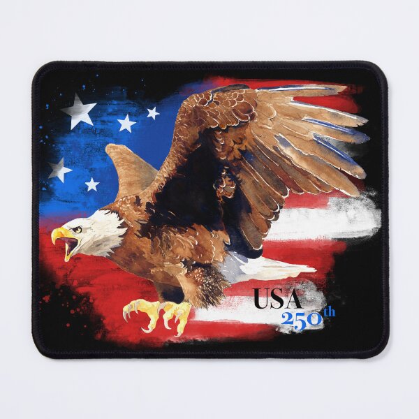 Item preview, USA Eagle 250 (for dark backgrounds) designed and sold by Fox Tale Studio.