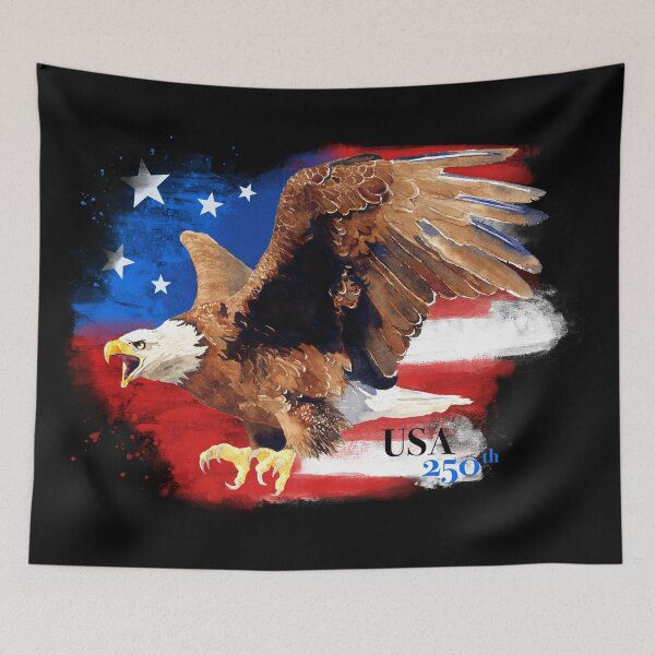 Item preview, USA Eagle 250 (for dark backgrounds) designed and sold by Fox Tale Studio.
