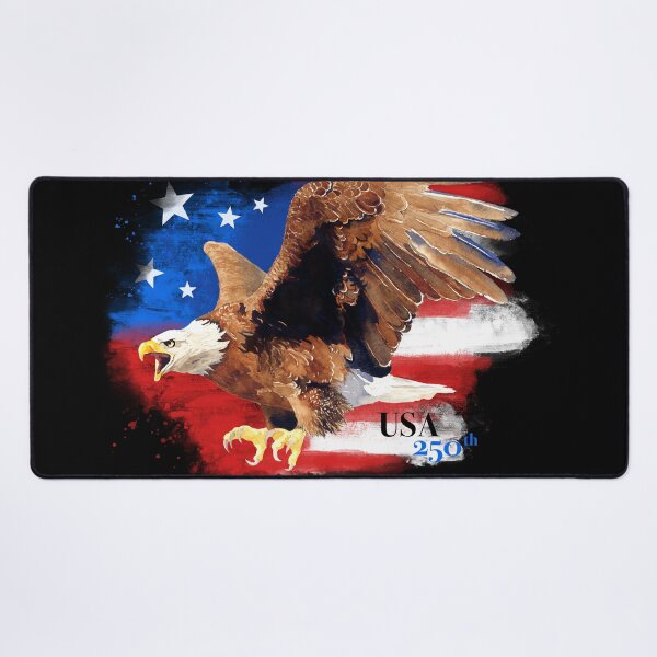 Item preview, USA Eagle 250 (for dark backgrounds) designed and sold by Fox Tale Studio.