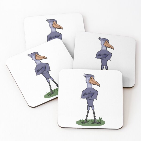 Item preview, Shoebill Bird Character Illustration | Funny Stork-Inspired Cartoon Drawing designed and sold by MechanicalART.