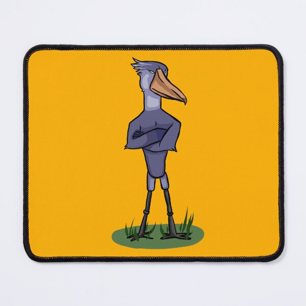Item preview, Shoebill Bird Character Illustration | Funny Stork-Inspired Cartoon Drawing designed and sold by MechanicalART.