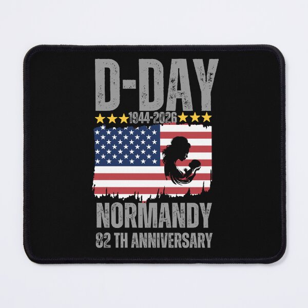Item preview, D-Day 82nd Anniversary Operation Overlord Normandy 1944 Historical Tribute designed and sold by BOUCHERIT amine.