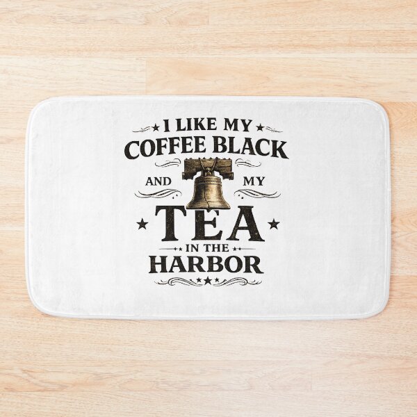 Item preview, i like my coffee black and my tea in the harbor  designed and sold by CHRIS0008.