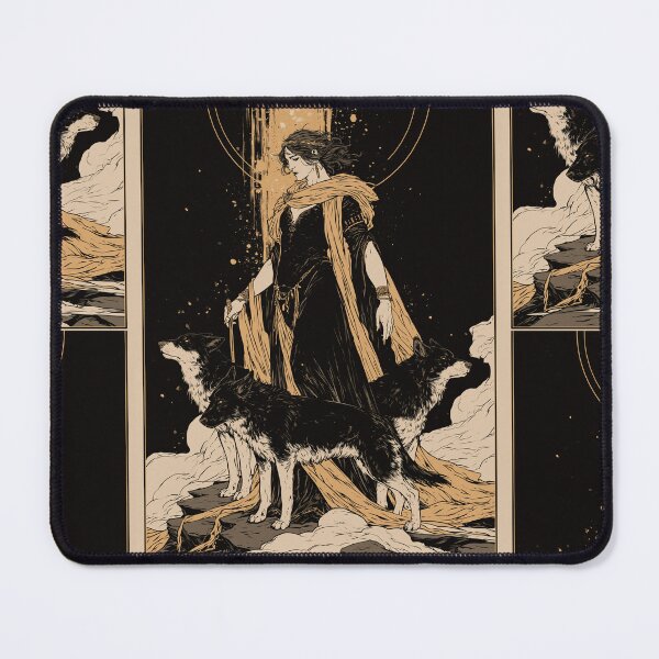 Item preview, Hekate and her hounds designed and sold by MendaciousMina.
