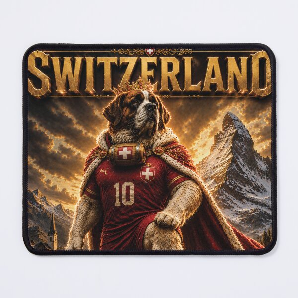 Item preview, Switzerland Alpine Ibex King | World Cup Warriors 2026 Fan Art designed and sold by batcoprod.
