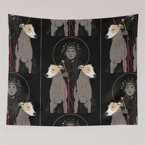 Item preview, Hekate and her hounds designed and sold by MendaciousMina.