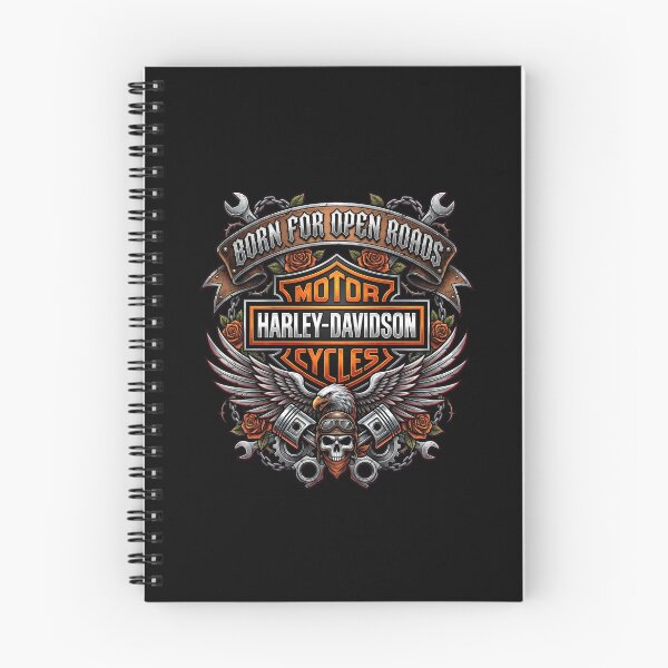 Item preview, Harley Davidson Born For Open Roads Freedom Rider Graphic designed and sold by enzoade.
