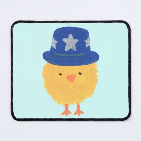 Item preview, Patriotic Chick with Blue Star Hat designed and sold by SavyBDesigns.