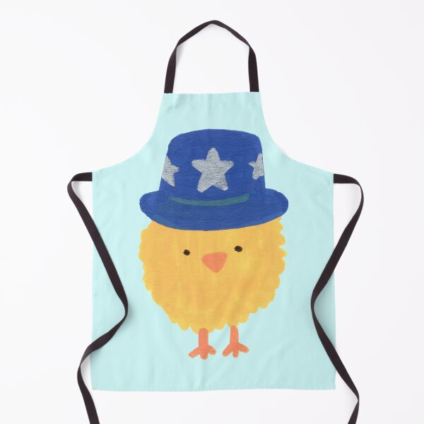 Item preview, Patriotic Chick with Blue Star Hat designed and sold by SavyBDesigns.